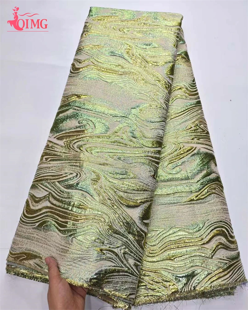 OIMG новинка 2024 года яркая кружевная ткань французская жаккардовая