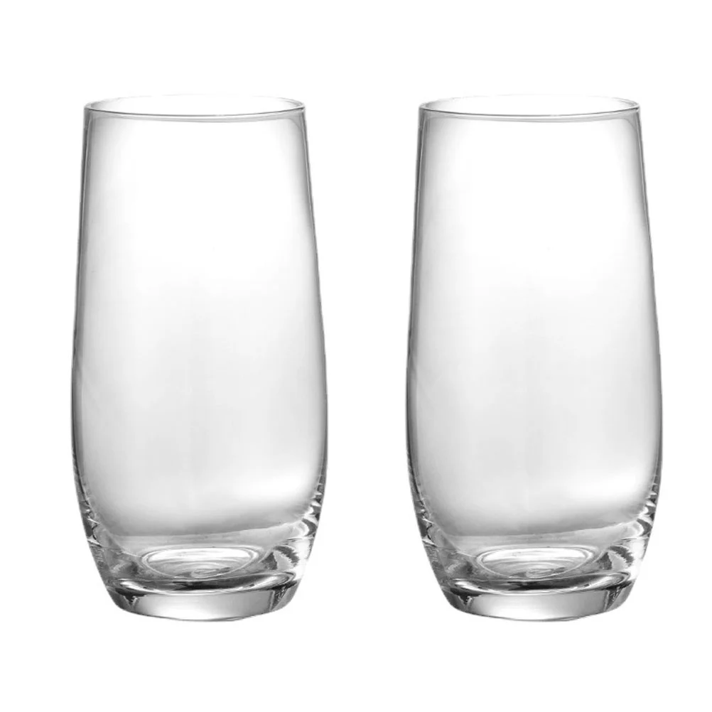 

2Pcs Glass Mojito Accessory Household Whiskey Glass Convenient Drinking Glass for Party Gathering Drink