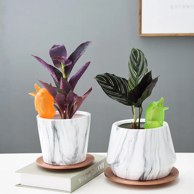 

Birds Indoor Drip Irrigation Watering 1pcs Bird Shape Watering Tool Plastic Indoor Household Bird Watering Device Wholesale Cute