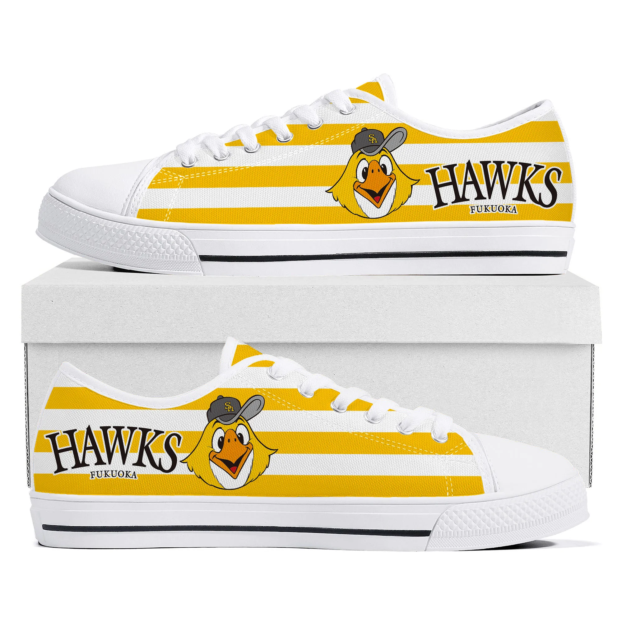 

ホークス Fukuoka SN baseball Low Top Sneakers Mens Womens Teenager Canvas High Quality Sneaker Casual Custom Made Shoes DIY Shoe