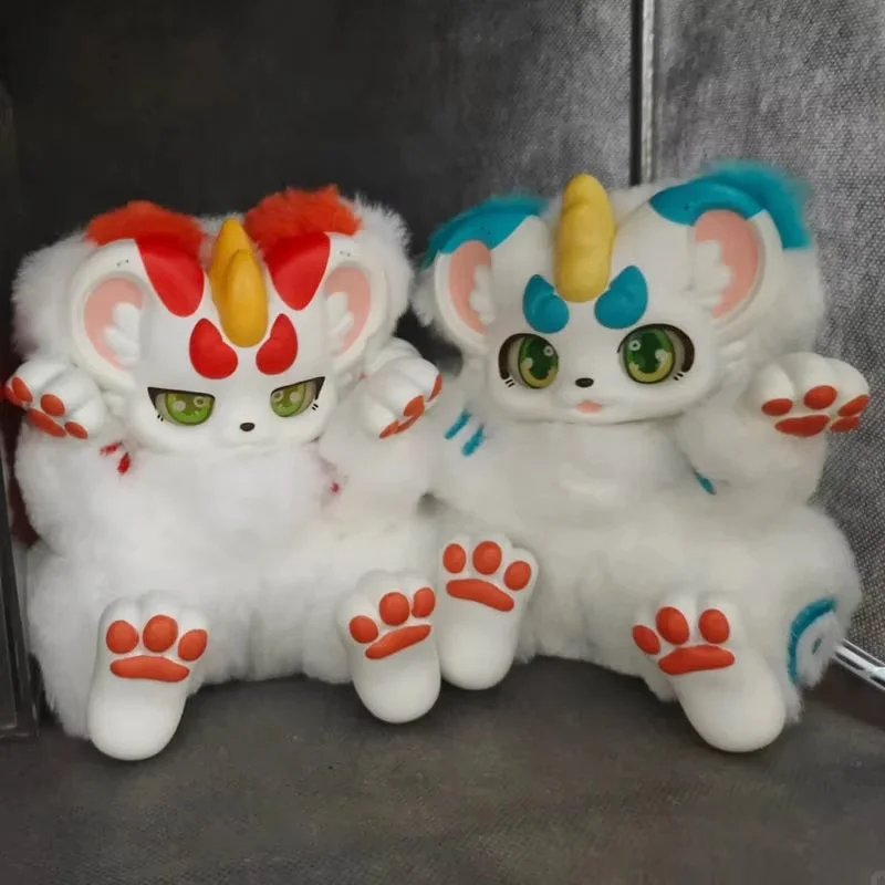 Оригинальная слепая коробка с животным как переворачиванием живота плюшевая