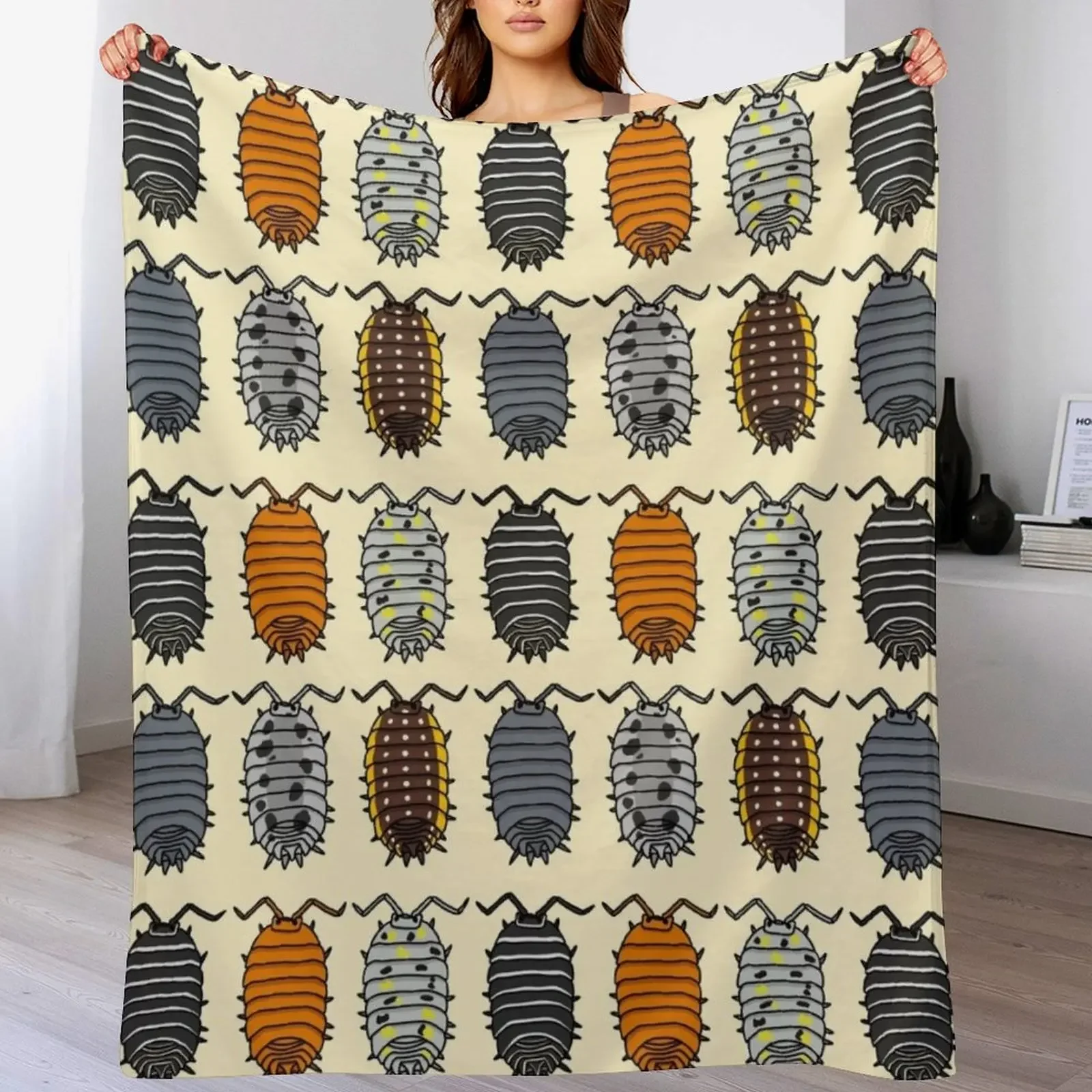 Одеяло Isopods Элитный бренд Retros лохматое одеяло для кровати