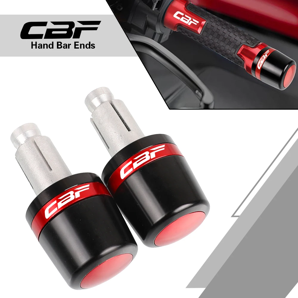 

CBF Motorcycles Accessories Handlebar Steering Counterweight Fists Grips Hand Bar End Slider For Honda CBF 125 190R 500 600 1000