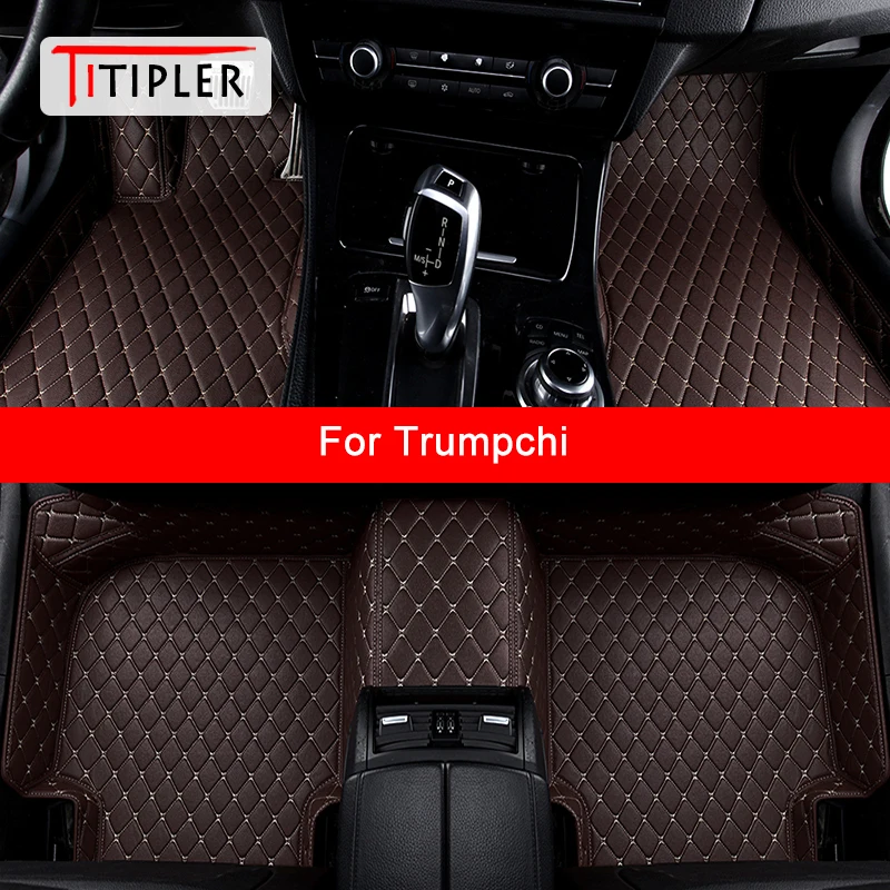 

TITIPLER Custom Car Floor Mats For Trumpchi GS4 GS5 GS8 GS3 GS7 GA3 GA3S GA5 GA6 GA8 GE3 Auto Accessories Foot Carpet