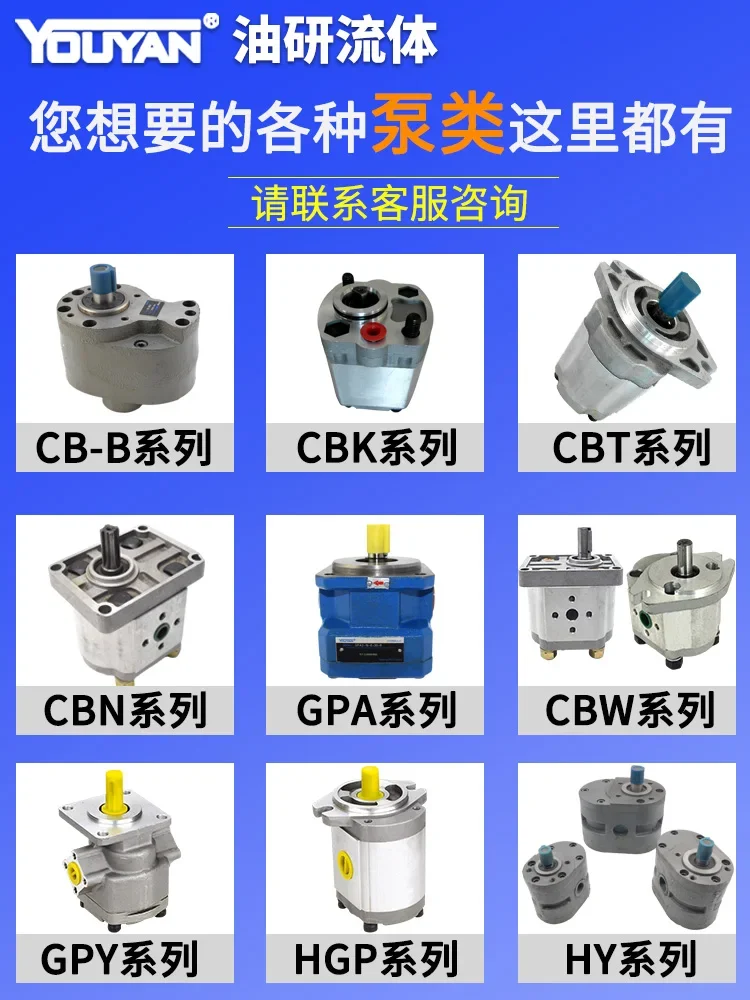 D314 двухходовой D325 комбинированный шестеренный насос D320 CBS-D306/D304/