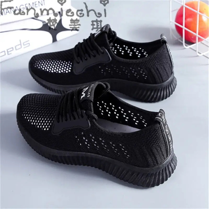 Women's Sneakers Female Summer Gym Sport Shoes Mesh Breathable Lightweight Sneakers Ladies Casual Shoes Girls Tennis Footwear