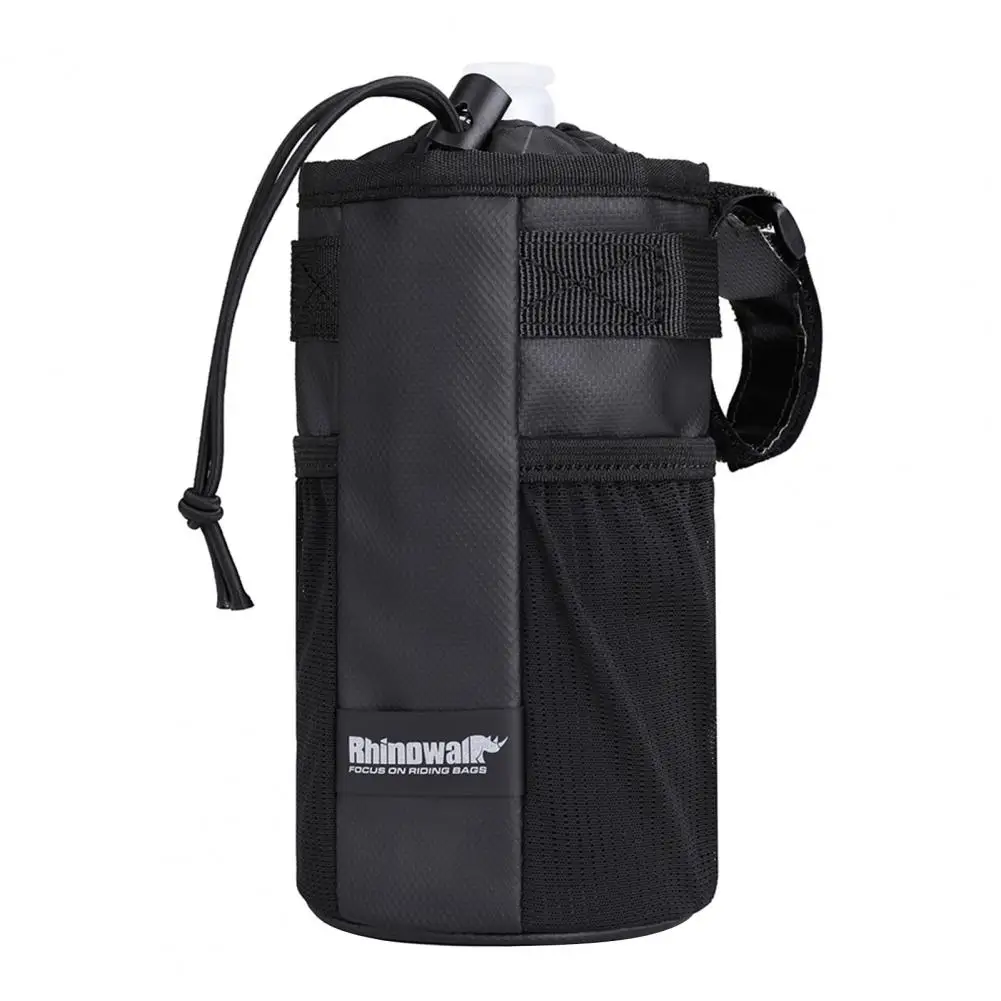 

Convenient Bicycle Bottle Bag Movable Strap Lightweight Easy to Carry Cold Insulation Handlebar Cup Holder