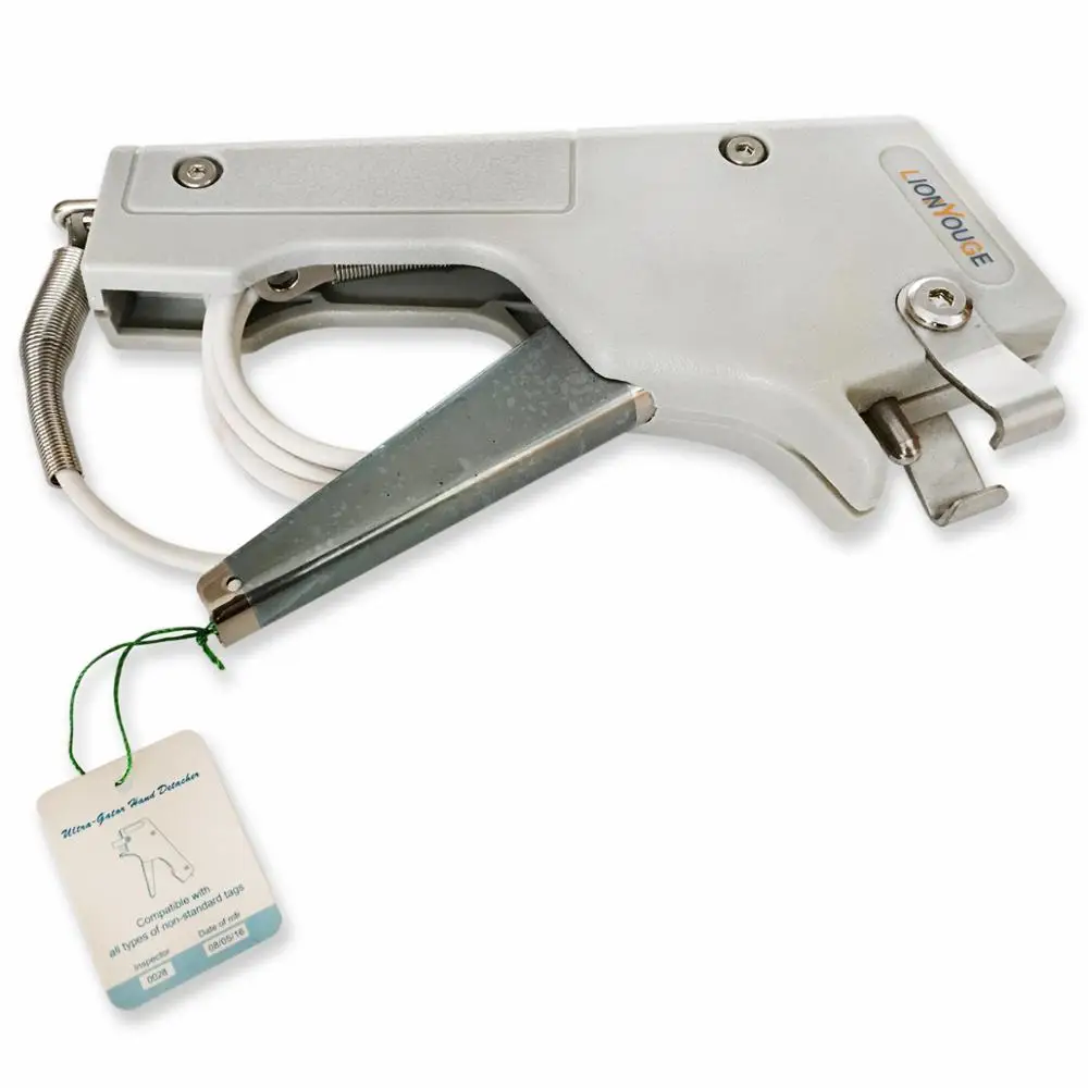 

58MHz EAS Label Remover Ultra Crocodile Separator Handheld Anti-Theft Security Manual Remover Open Gator Hard Tab