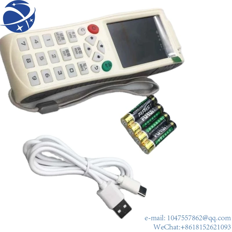 

English Frequency RFID Copier Duplicator 125KHz Key fob NFC Reader Writer 13.56MHz Encrypted Programmer USB Card Tag