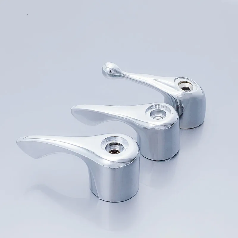 

1PC Faucet Handle Shower Mixing Valve Switch Cold and Hot Zinc Kitchen Basin Quick-Opening Faucet Handle Accessories