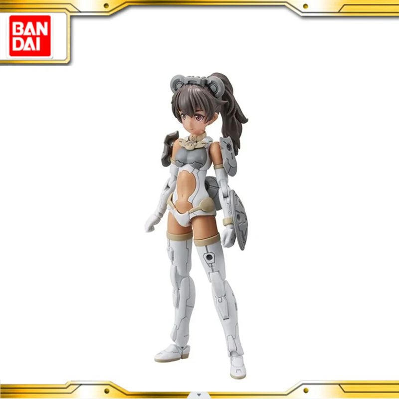 

Bandai, новинка, 30 мс, мобильный костюм для девушек, миниатюрная аниме фигурка, Коллекционная модель, креативные подарки на день рождения для де...