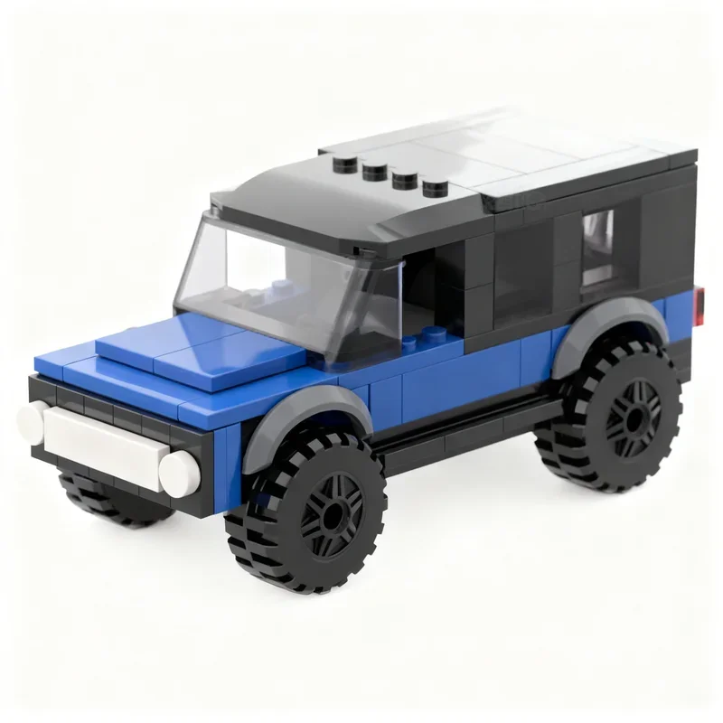 Набор строительных блоков MOC Ford Bronco (112 деталей) — модель городского автомобиля, архитектурный конструктор, подарок на фестиваль, креативная игрушка для сборки, идея для творчества, развивающая игрушка DIY (art.: 3920db7d160eb) - 3920db7d160eb