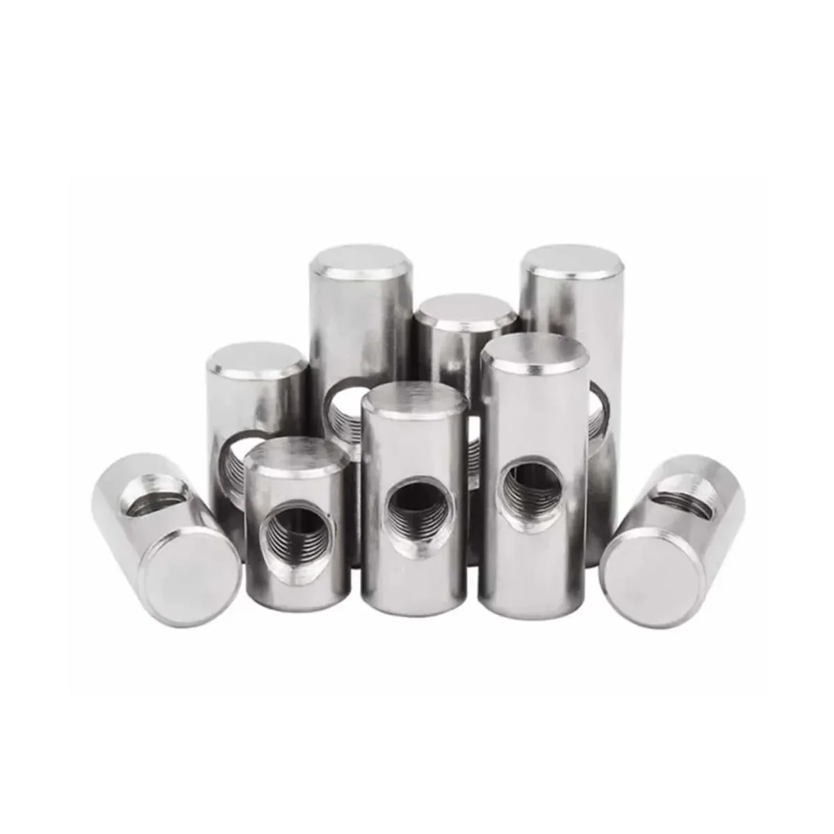 Цилиндрический штифт из нержавеющей стали 304 с поперечным отверстием