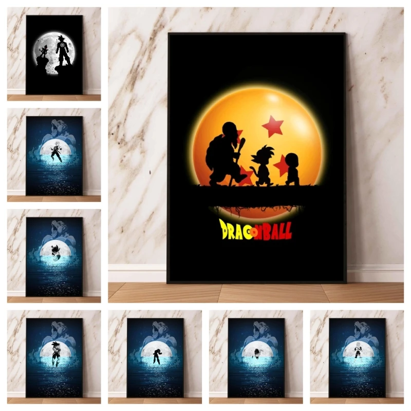 

Canvas Art Walls Painting Hanging Gifts Comics Pictures Decorative Aesthetic Poster Children's Bedroom Decor Modern Living Room