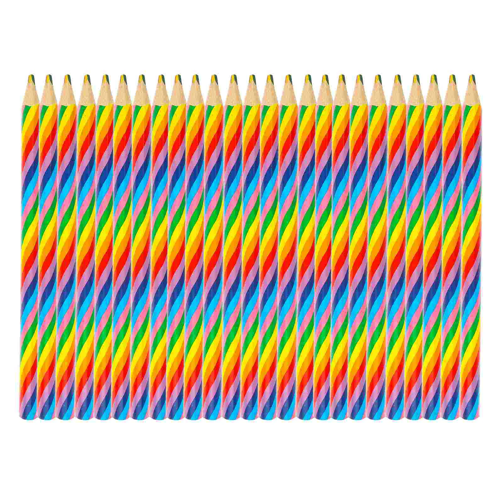 

5 Boxes of Rainbow Color Pencils Multi Colored Pencils Classroom Activities Supplies