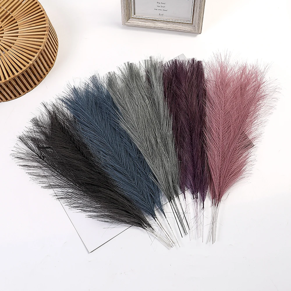 10 шт. искусственная пампасная трава Декор шлейф Мини Искусственные фракгмиты