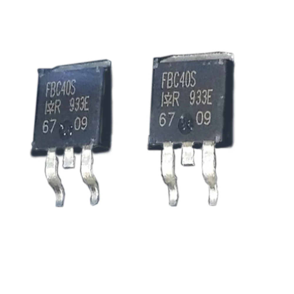 

10 шт. FBC40S IRFBC40S To-263 600V 6.2A 100% Nieuwe и оригинал