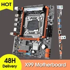 Материнская плата JINGSHA X99 для настольных ПК, LGA 2011-v3 E5 CPU DDR4, поддержка серверной памяти s 2678V3 2620 V3, поддержка SSD M.2 SATA 3,0 M.2 Wi-Fi