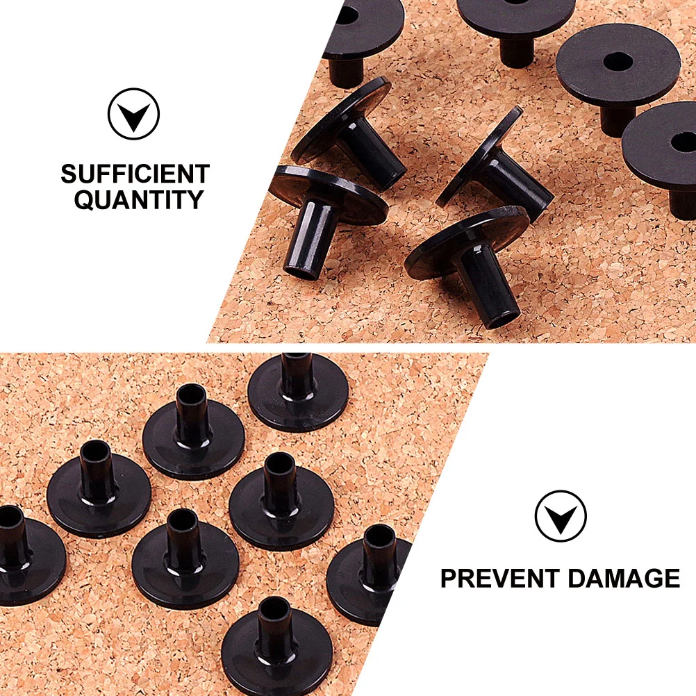 8 шт. пластиковые тарелки для сидений барабаны аксессуары педалей музыкальных