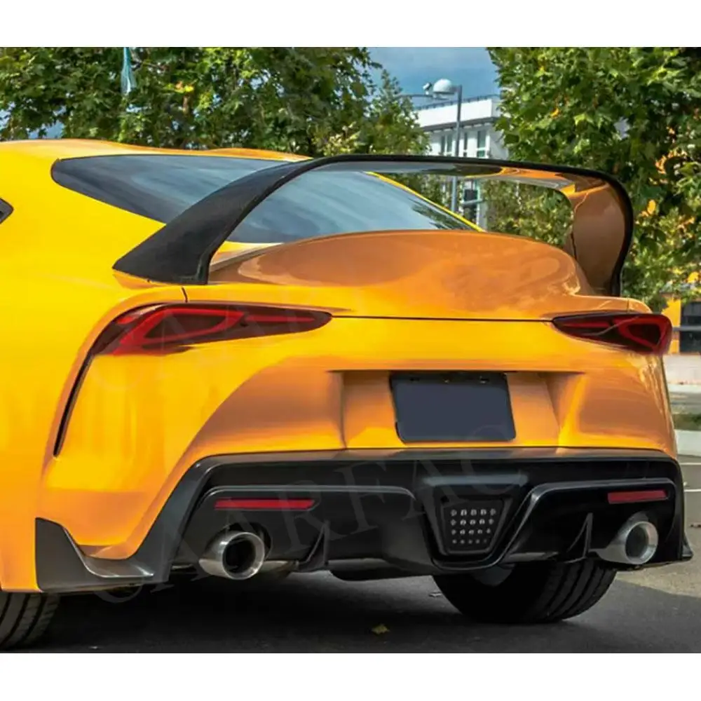 Для Toyota Supra GR A90 задний спойлер багажника багажник крылья из углеродного волокна M