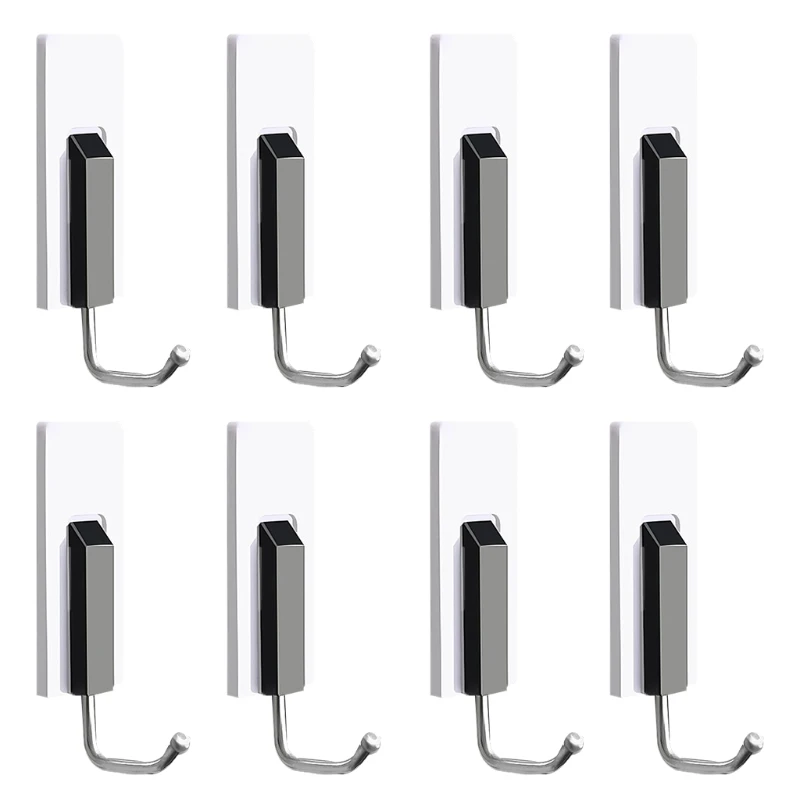 

Креативное пианино для ключей крючок 4/8 шт. настенный самоклеящийся Дырокол бесплатно для дома Kicthen Ванная Спальня сверхпрочная шляпа