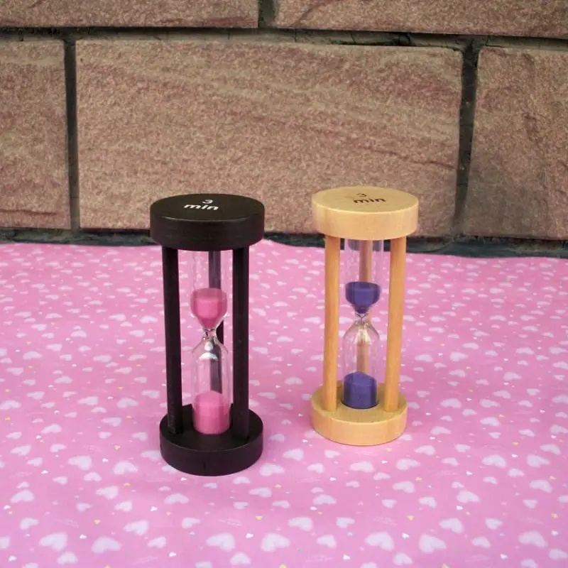 

Round Three Minute Hourglass Timer Creative Hourglass Timer