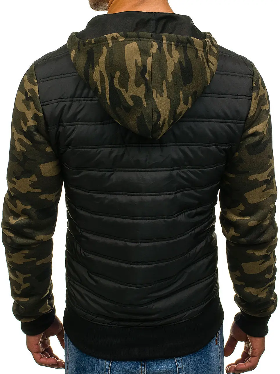 Camouflage Jacket Men Casual Hoodies Winter Warm Hooded Overcoat Male Army Patchwork Bomber Jackets 2022 Men Clothing Outwear