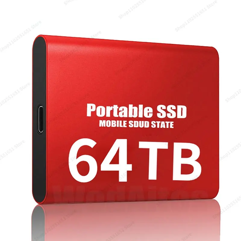 

High-speed Mobile Solid State Drive 4TB 8TB 16TB 32TB 64TB 128tb SSD Mobile Hard Drives External Storage Decives for Laptop PC