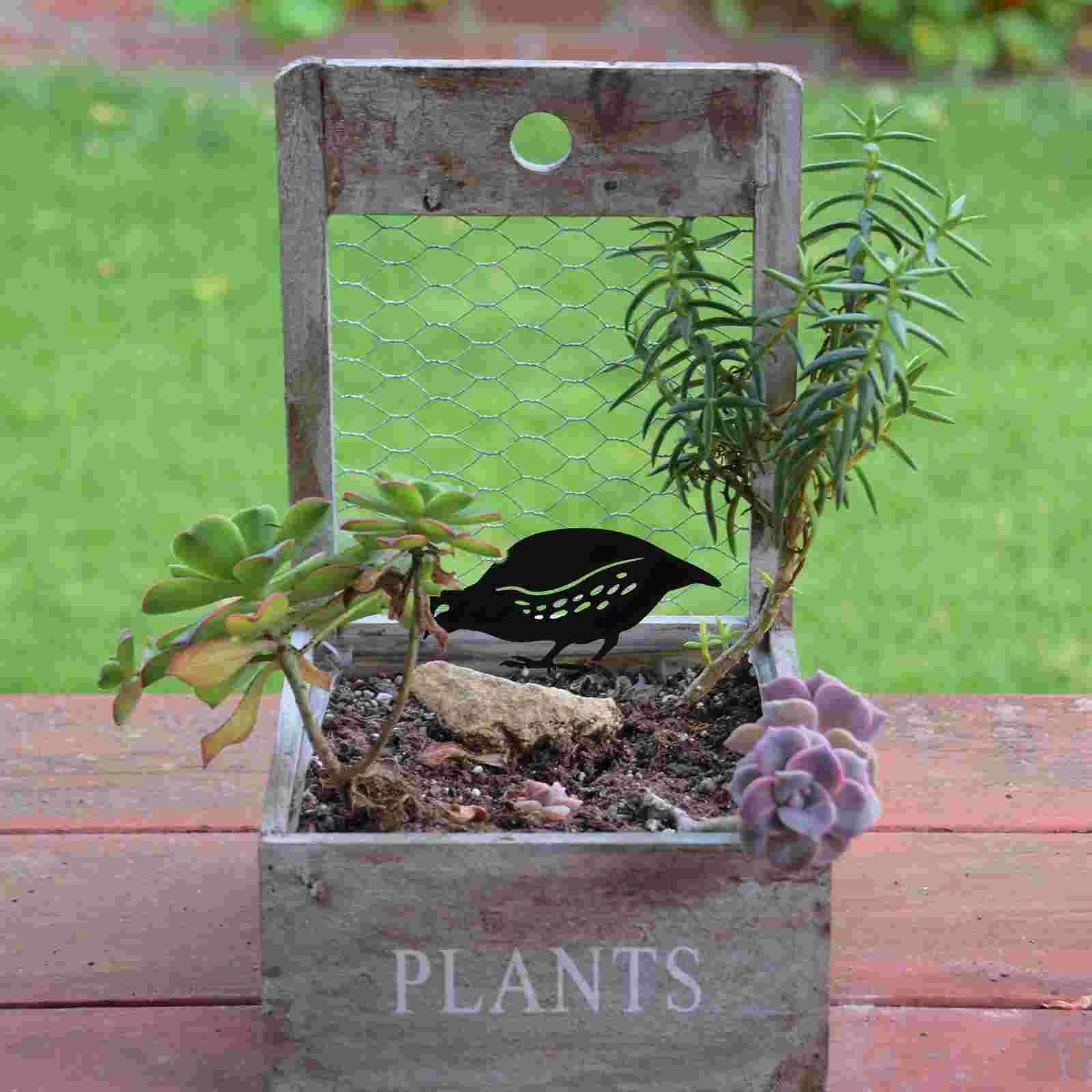 4 шт. солнечные фонари уличный забор декор для патио перепелиные украшения из