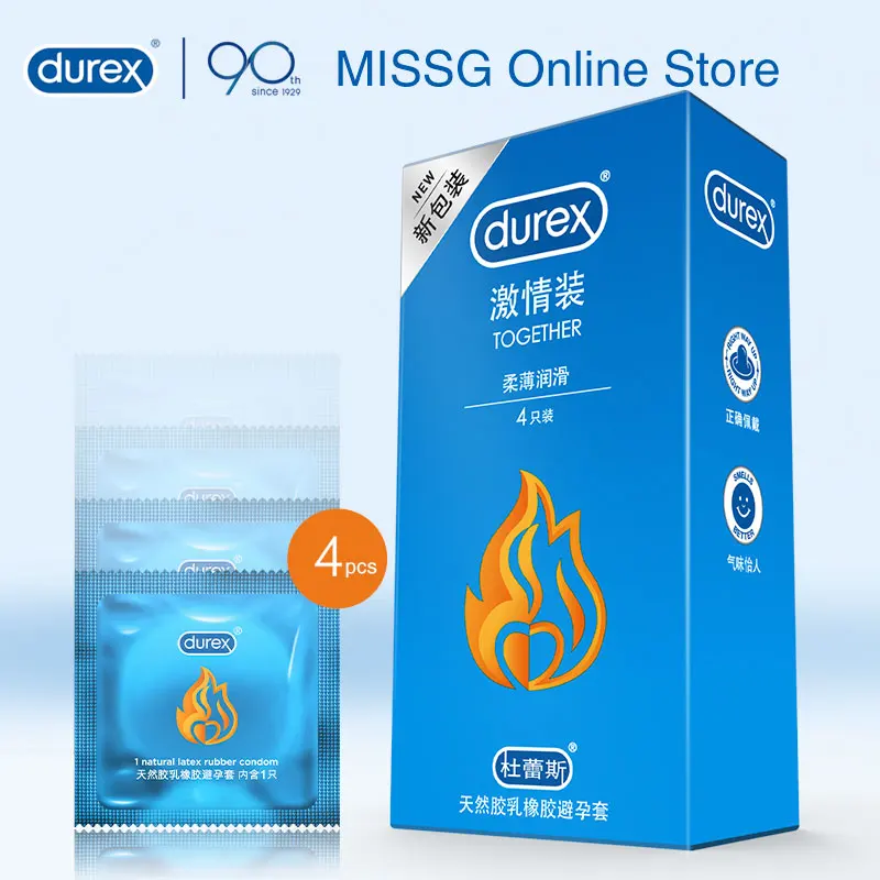 Презервативы Durex с дополнительной смазкой интимная естественная контрацепция