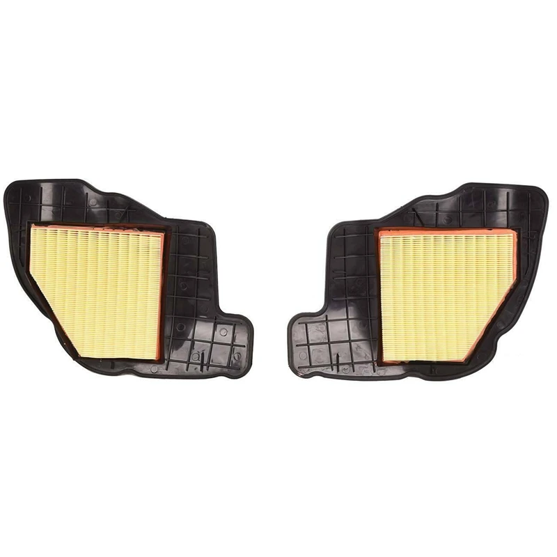 Right and Left Air Filter Elements 13717577457/13717577458 for BMW 550I,650I,750Li,X5,X6 2008-2016 Car Accessories