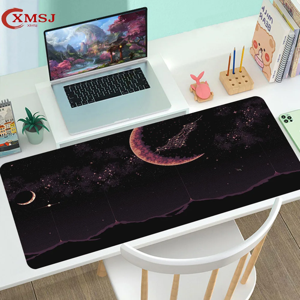 

Star Universe Game CS LOL Accessories Office Home Carpet Desktop Notebook Mouse Pad Desk Pad Office Fantasy Anime XXL40x90