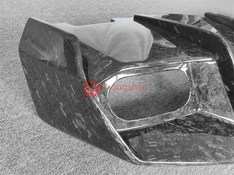 Высококачественный M-образный кованый задний диффузор из углеродного волокна