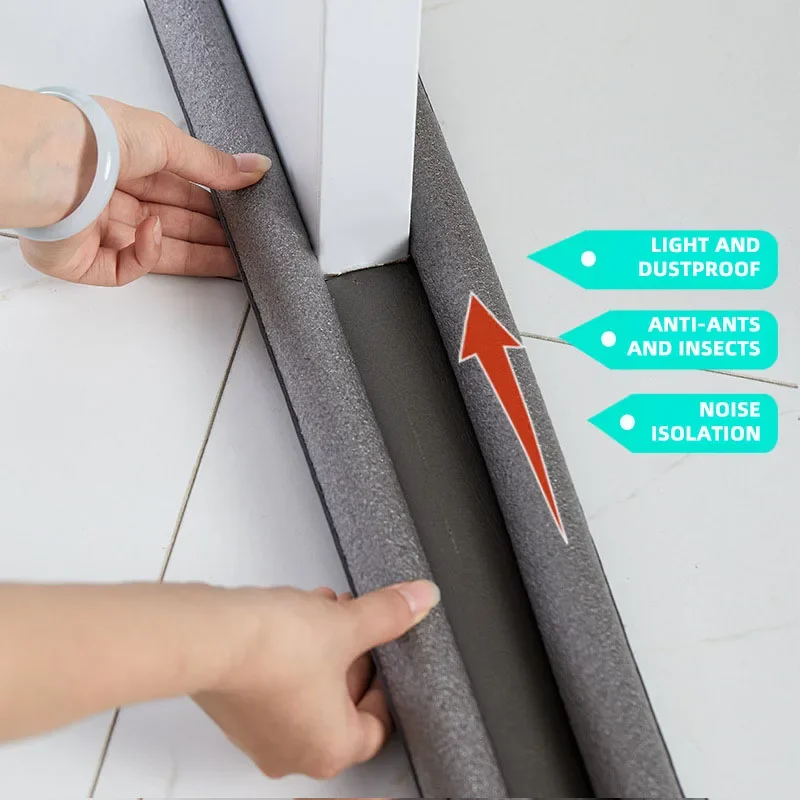 

Дверной уплотнитель серый 95 см