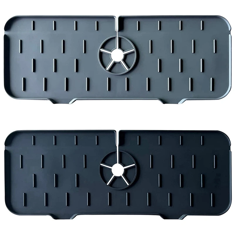 

2 шт., коврик для кухонного смесителя, с защитой от брызг