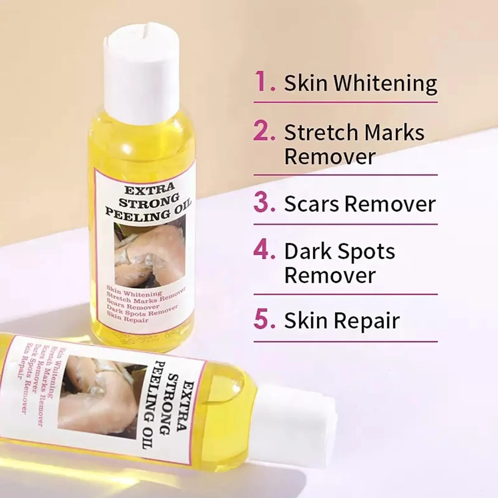 Рисунок 3 - Желтый пилинг, масло