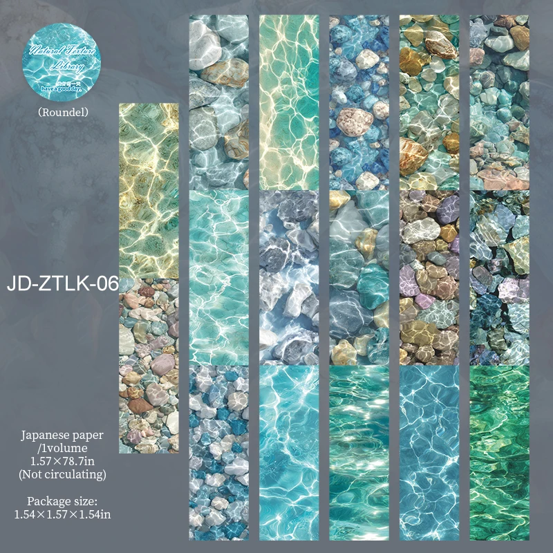 

Jianwu винтажная каменная лента для коллажа