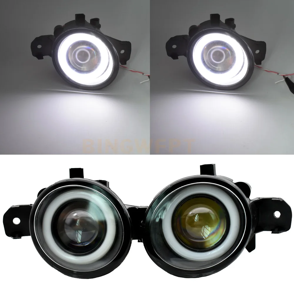 

Светодиодный ные дневные ходовые огни ангельские глазки для Renault Laguna Break Grandtour крышка 2001 2002 2003 2004 2005 противотуманные фары