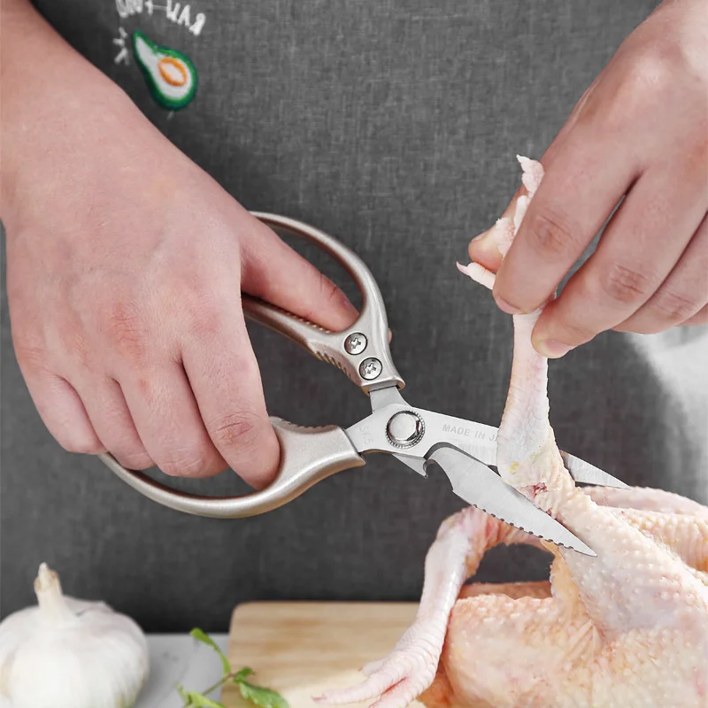 

Кухонные ножницы нож из нержавеющей стали для куриных костей кухонный прибор для овощей мяса барбекю утки нож для рыбы