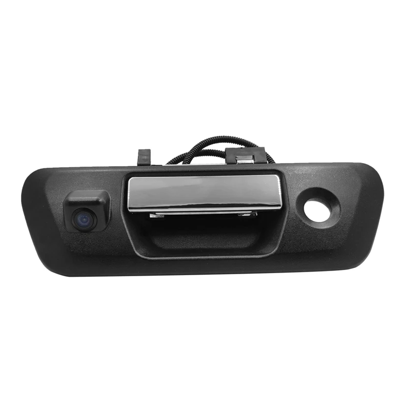 Car Rearview Backup Camera Tailgate Handle Camera Vehicle Backup License Plate Cameras Night Vision For NISSAN NAVARA NP300 2015