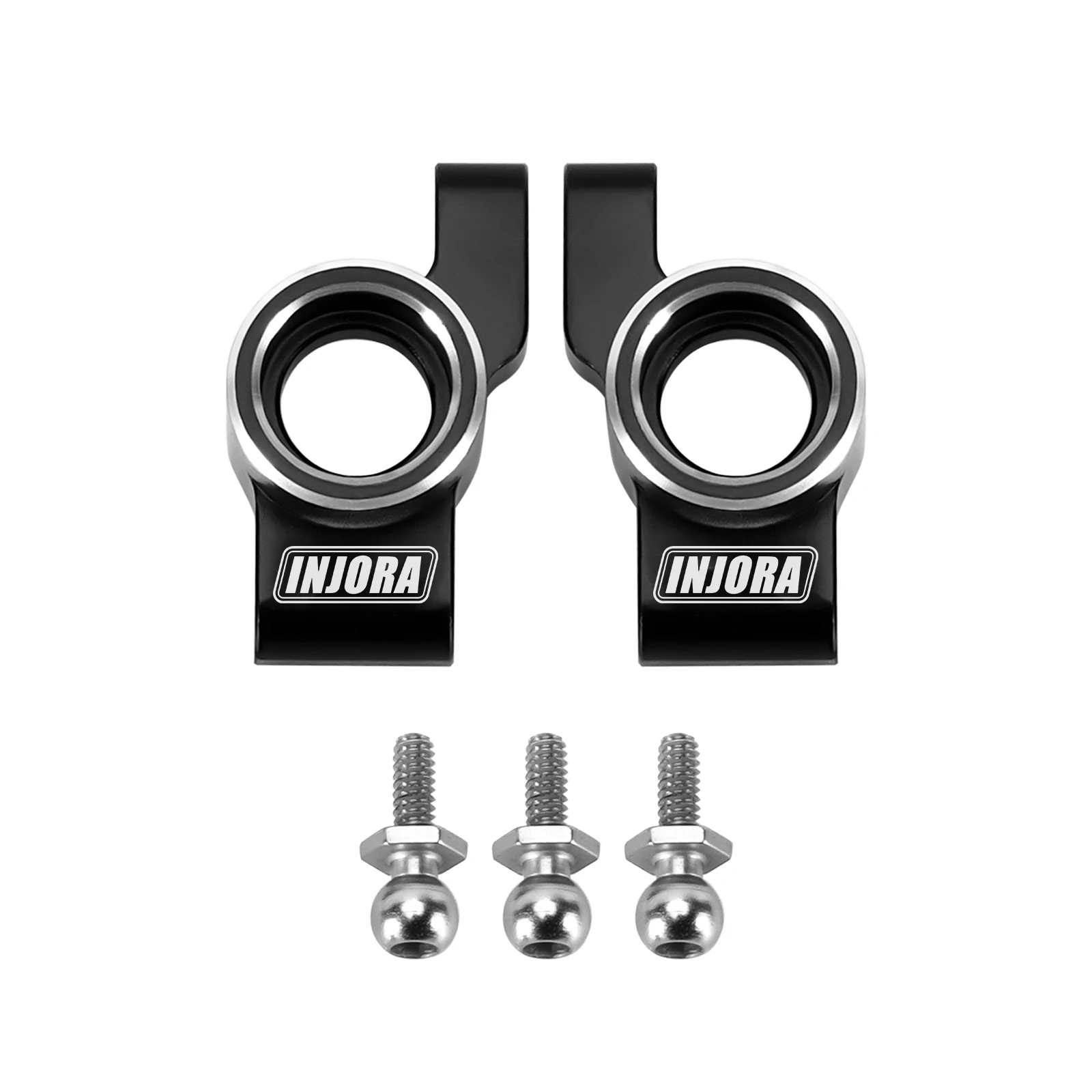 Алюминиевые задние ступицы INJORA для багги Losi Micro-B 1/24
