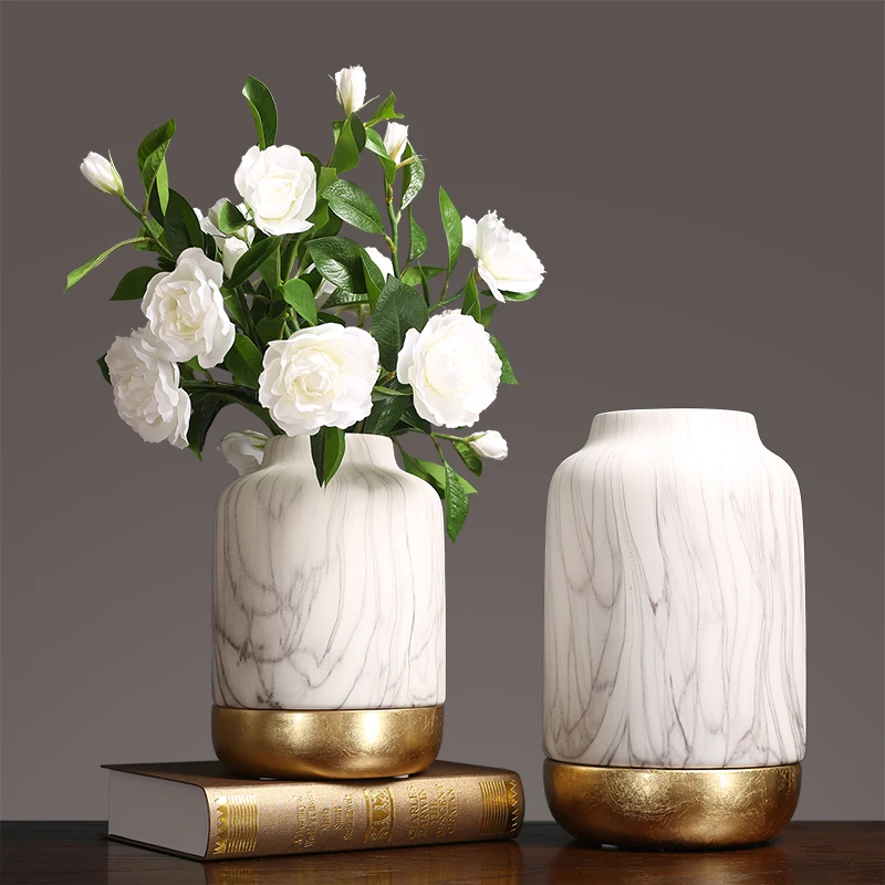 

Chinese Office Nordic Vase Outdoor Luxury Creative Ceramic Advanced Vase Vintage Bedroom Dekoration Wohnzimmer Home Decoration