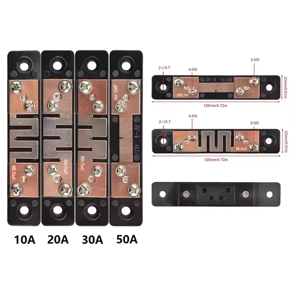 

Промышленный шунт Gaqqee JF-1 для EV BMS/солнечного амперметра