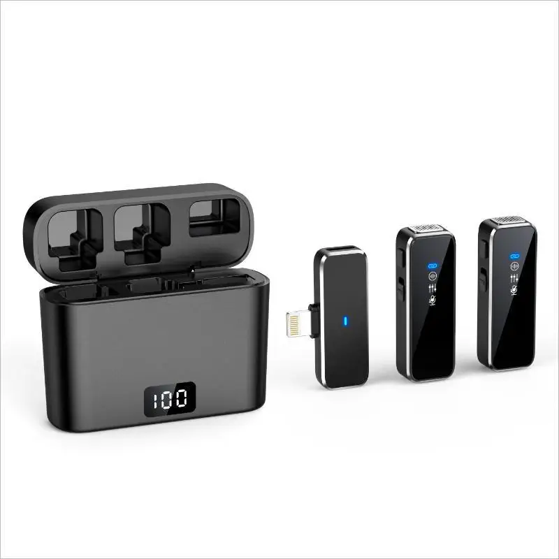 Беспроводной микрофон с отворотом для записи высокочувствительные портативные