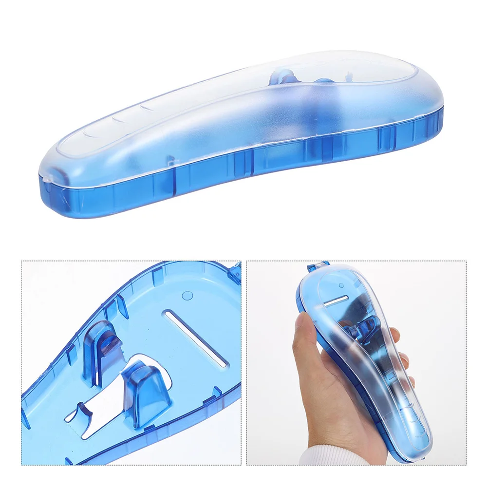 

2 Pcs Shaver Holder Organizer Portable Case Beard Container Electric Fabric Storage Box
