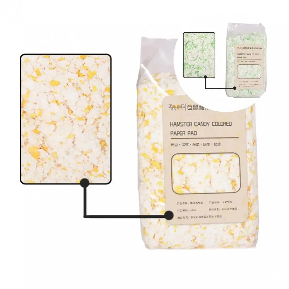 

Nice Looking Refreshing Hamster Candy Colored Paper Pad for Chinchilla
