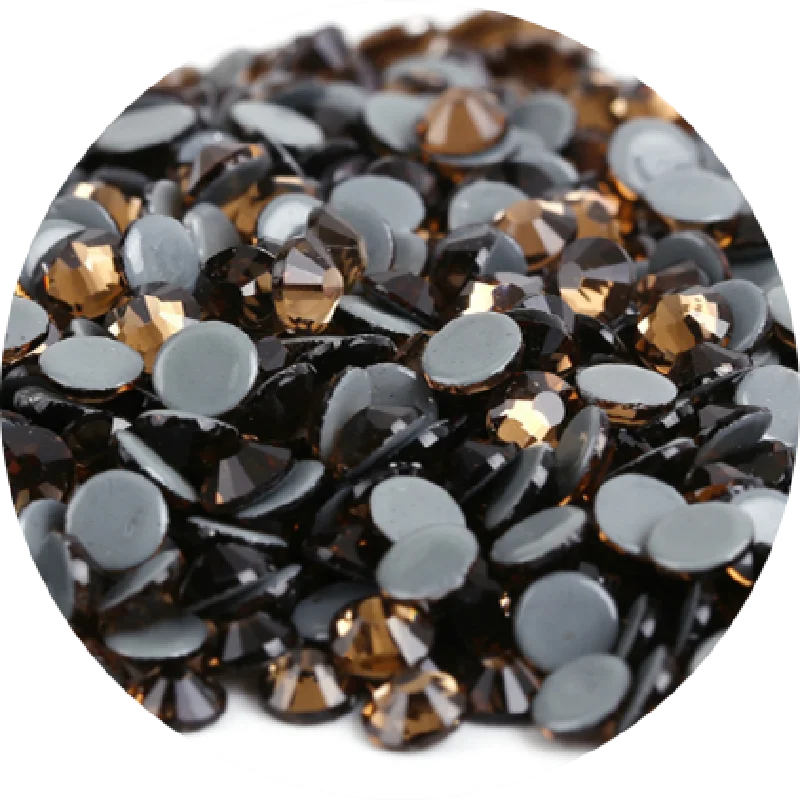 

AAAAA качественные стразы с плоской задней стороной, желтые стразы с горячей фиксацией, стразы с горячей фиксацией для украшения одежды и свадьбы