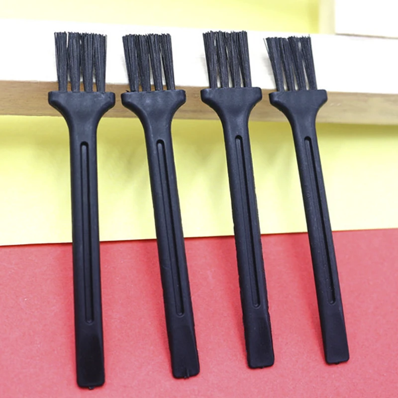 50 шт., черные мини-щетки из ПП 8 см