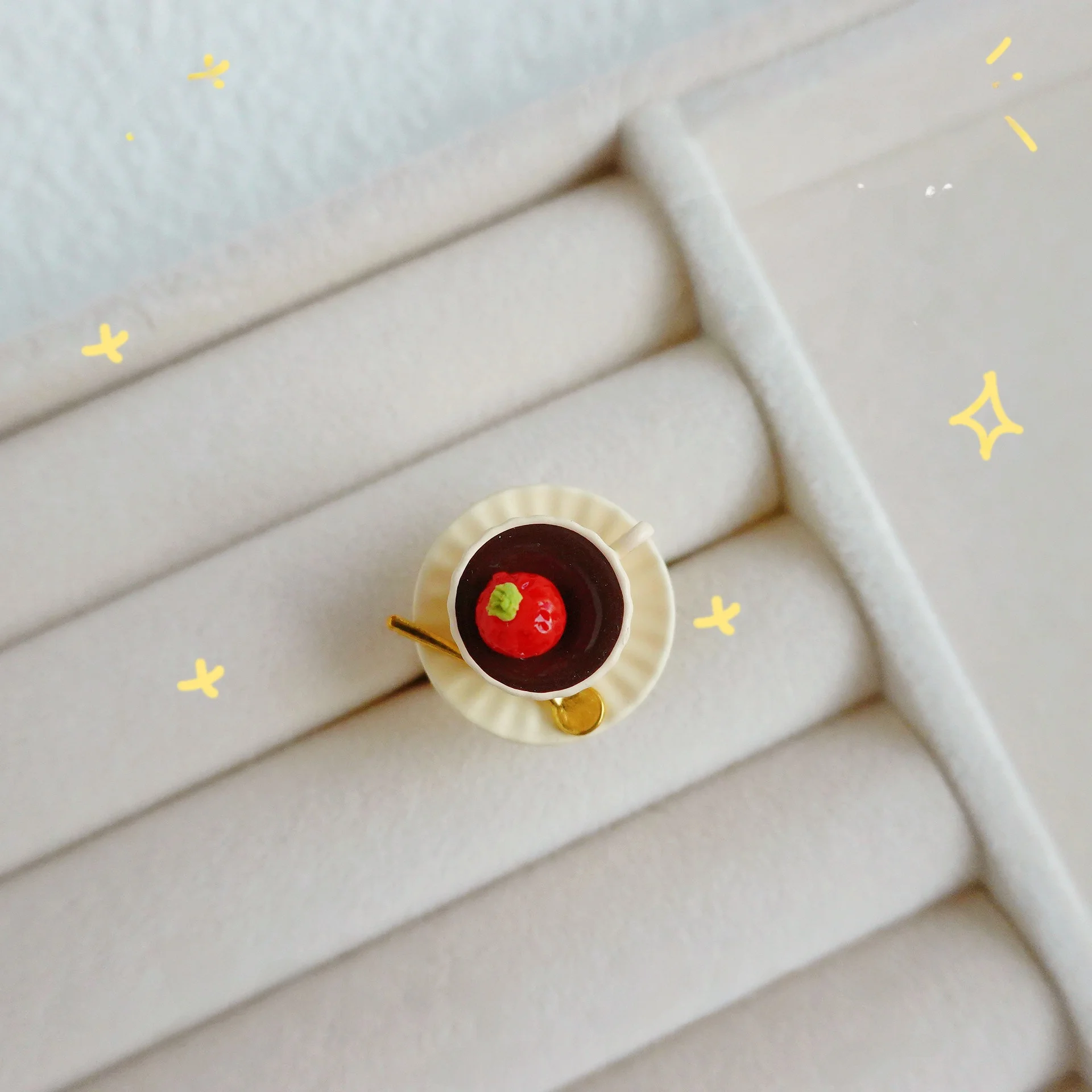 Оригинальное открытое кольцо японская мода кофейная чашка для еды и игр