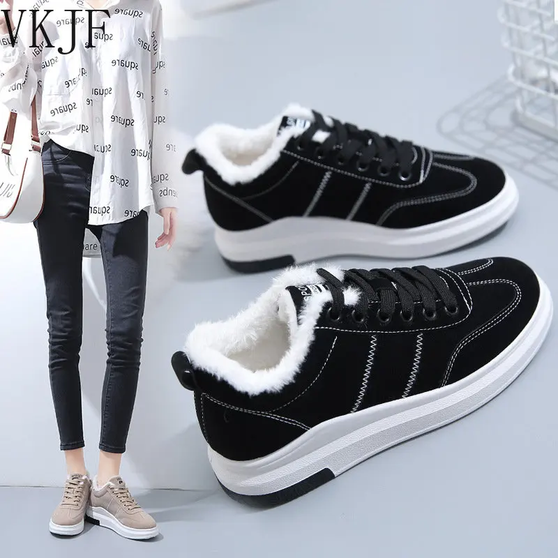 

Зимняя Новая женская обувь, модная удобная теплая женская повседневная обувь, уличная спортивная обувь, женская обувь на платформе, женские...